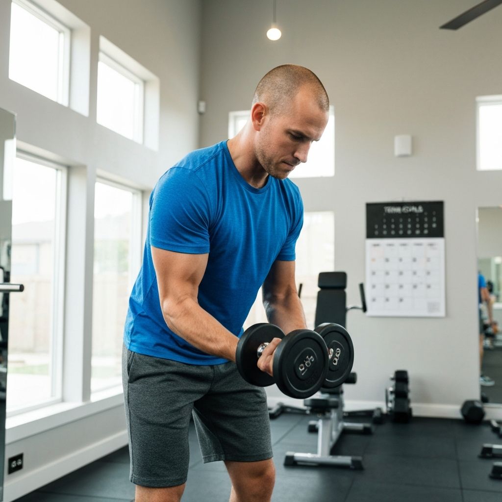 Men incorporating supplements into daily routine